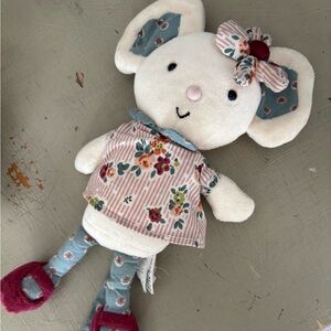 Jellycat   Little mouse Cream Mouse Plush